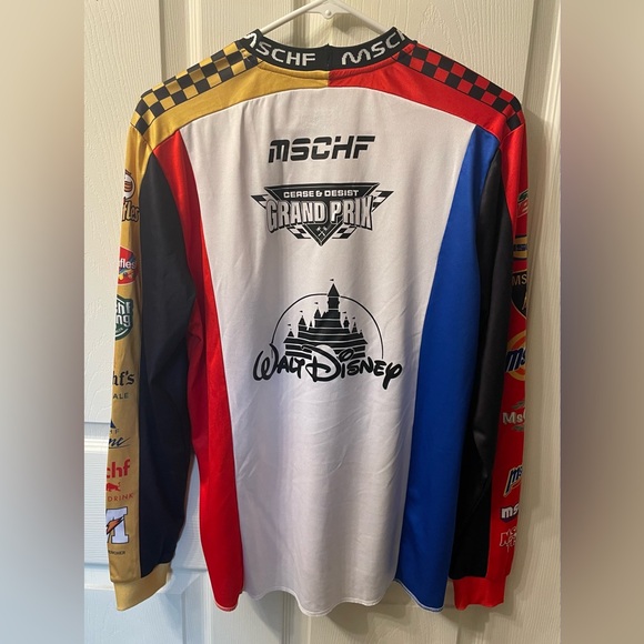 MSCHF Disney Racing Jersey -Limited Edition, Small/Medium - Picture 2 of 3